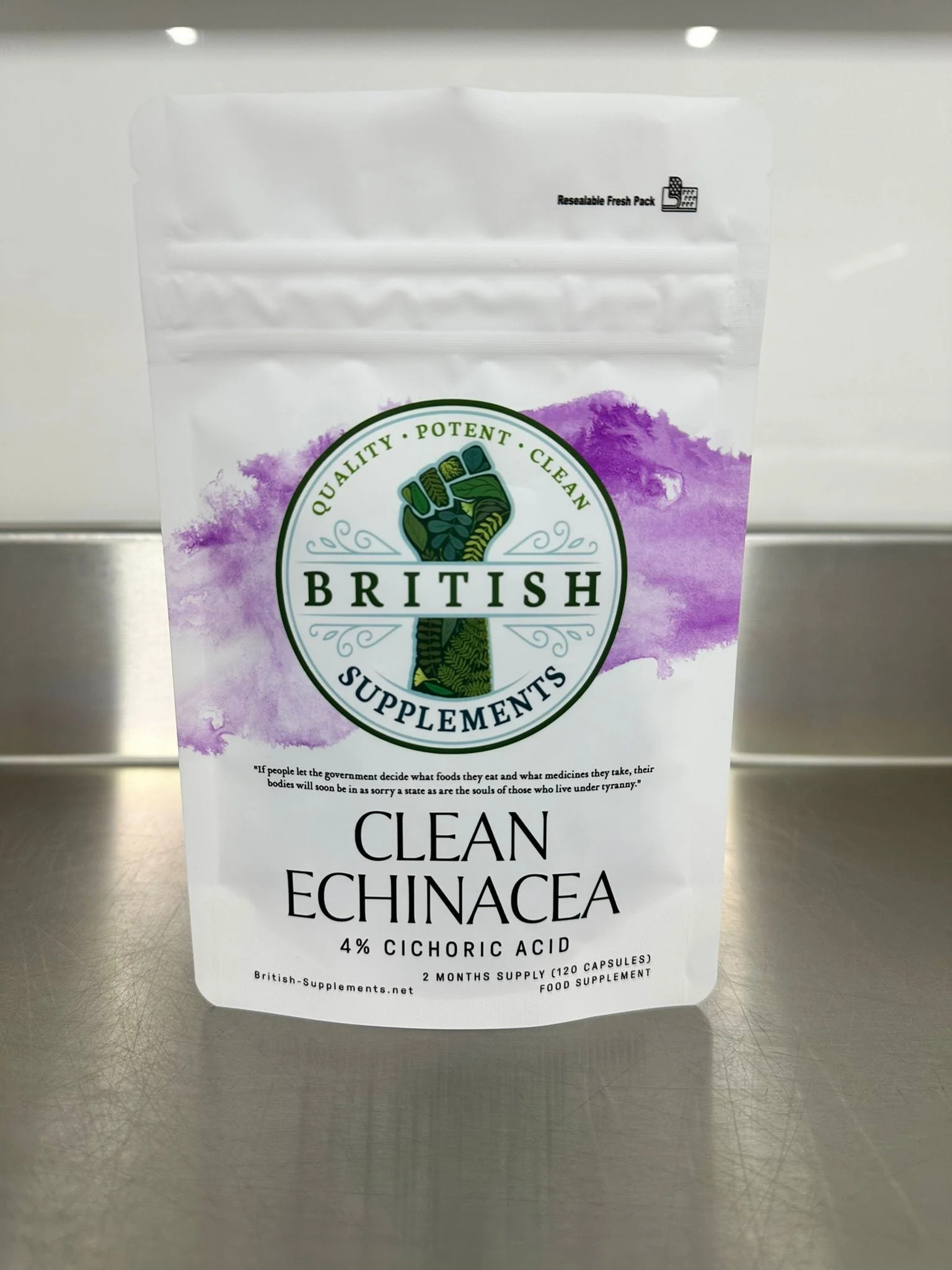 Clean Genuine Echinacea Extract + Uptake Blend