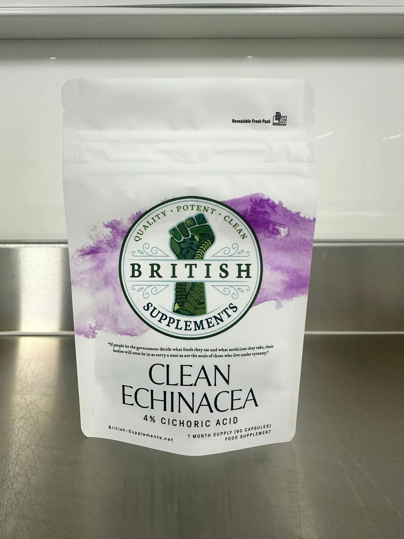 Clean Genuine Echinacea Extract + Uptake Blend - Image 2