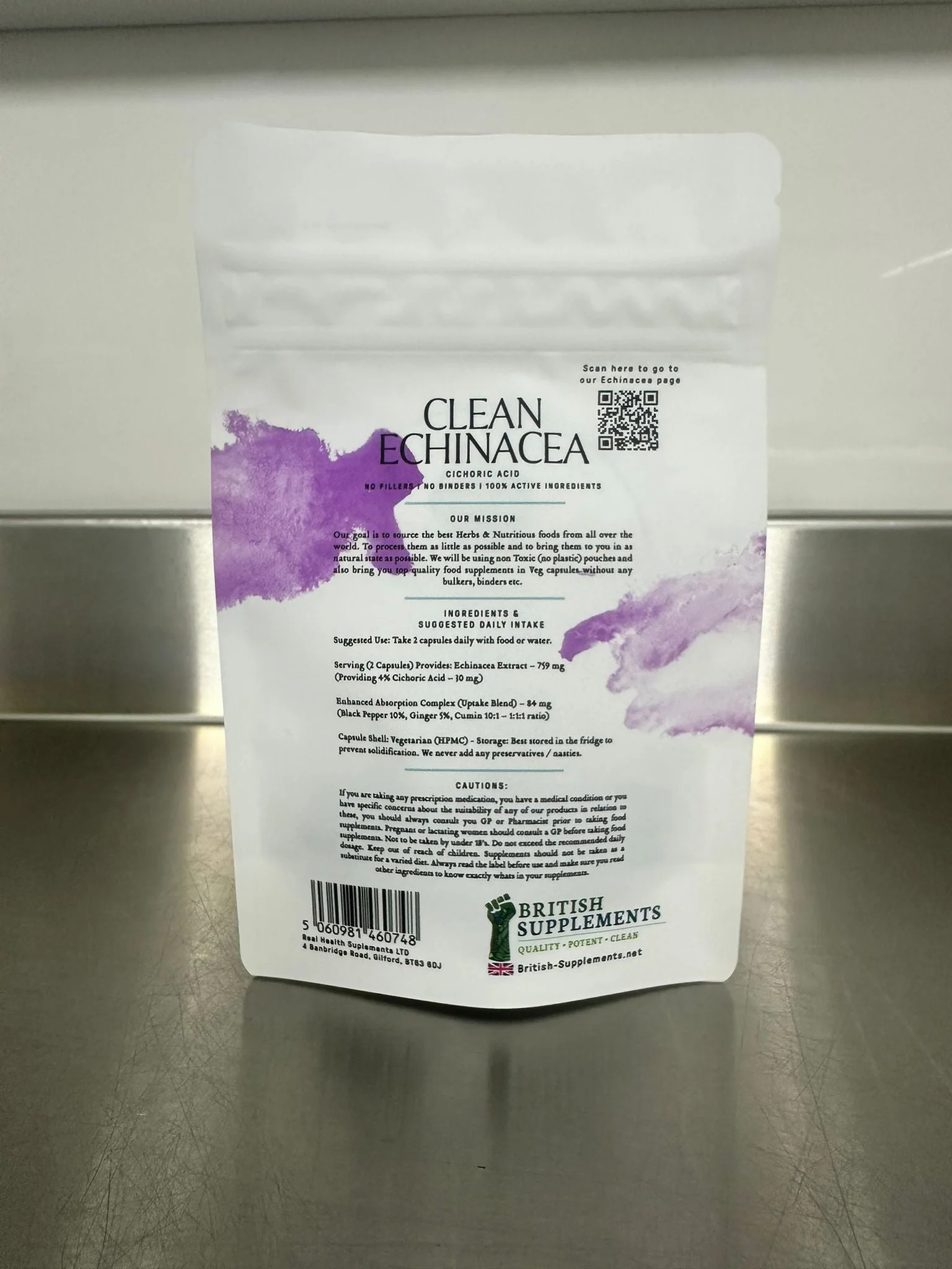 Clean Genuine Echinacea Extract + Uptake Blend - Image 4