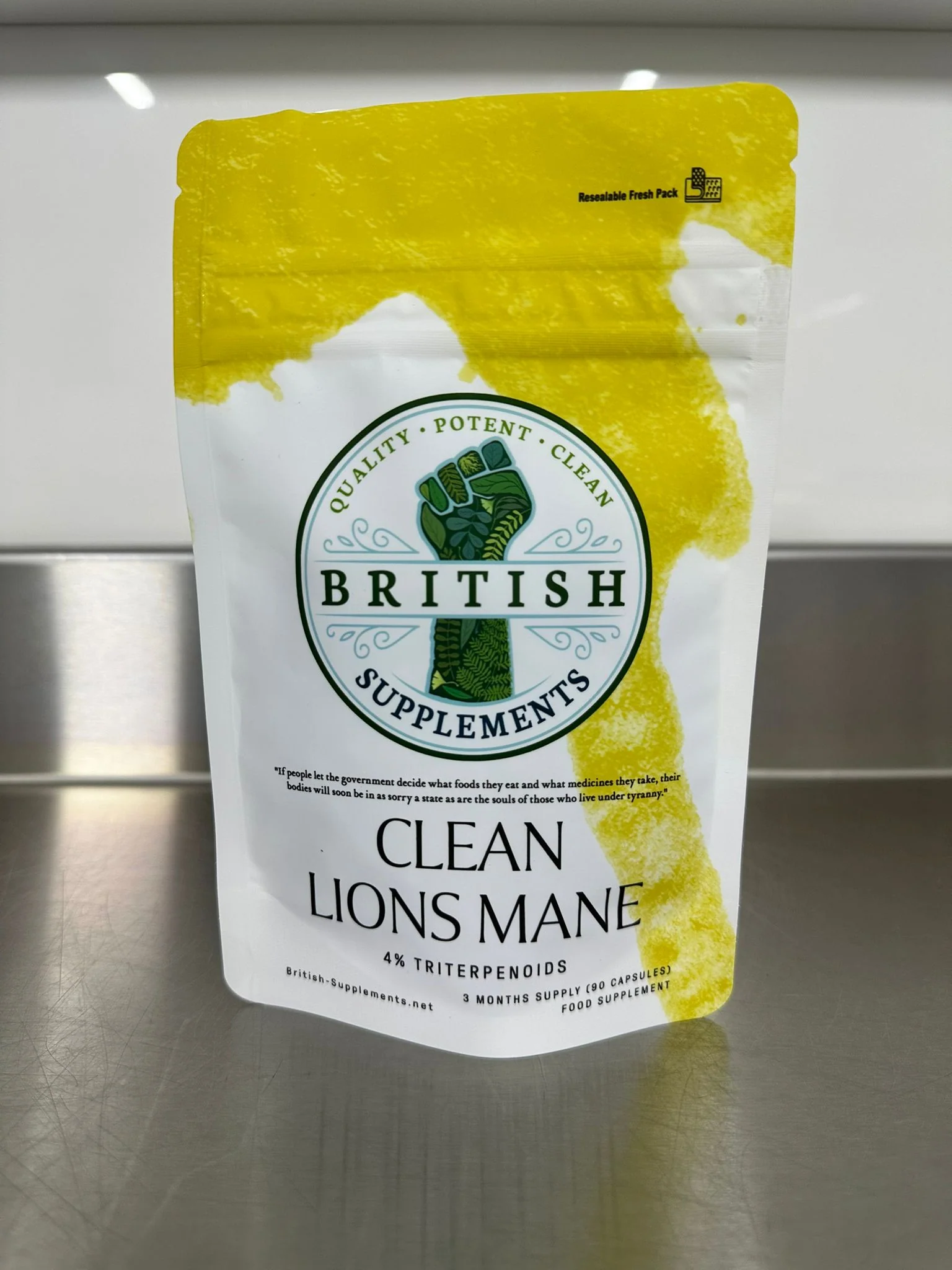 Lions Mane Extract Triterpenoids Version + Uptake Blend - Image 3