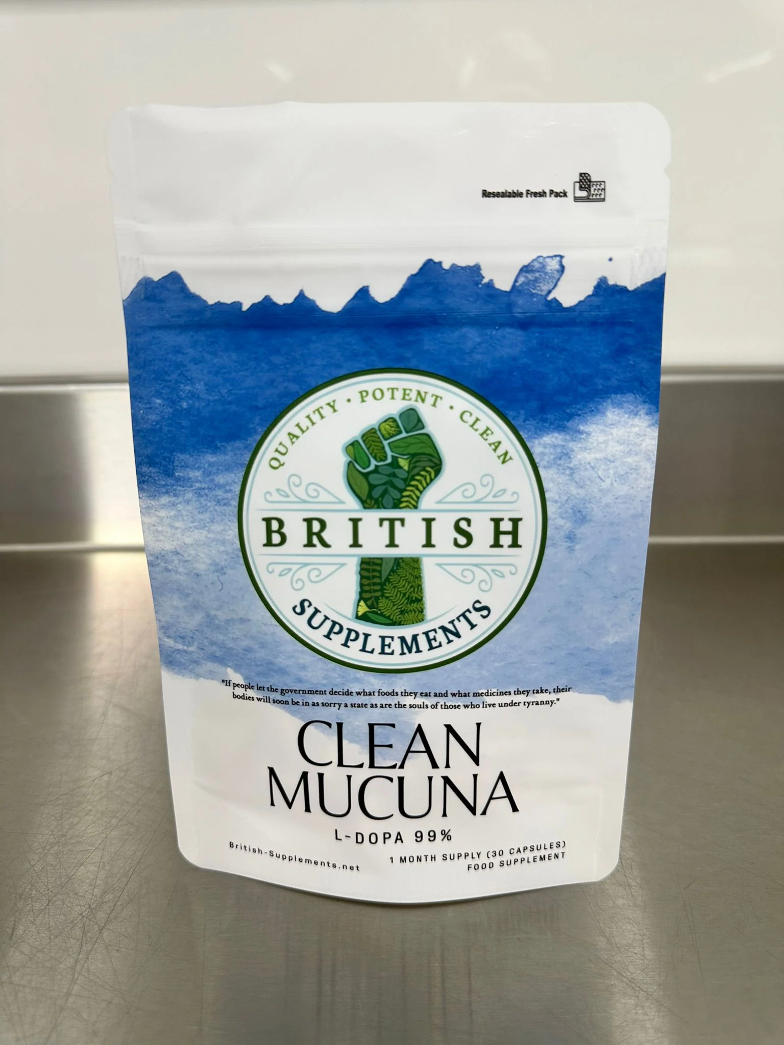 Mucuna Extract (99% L-Dopa) + Uptake Blend