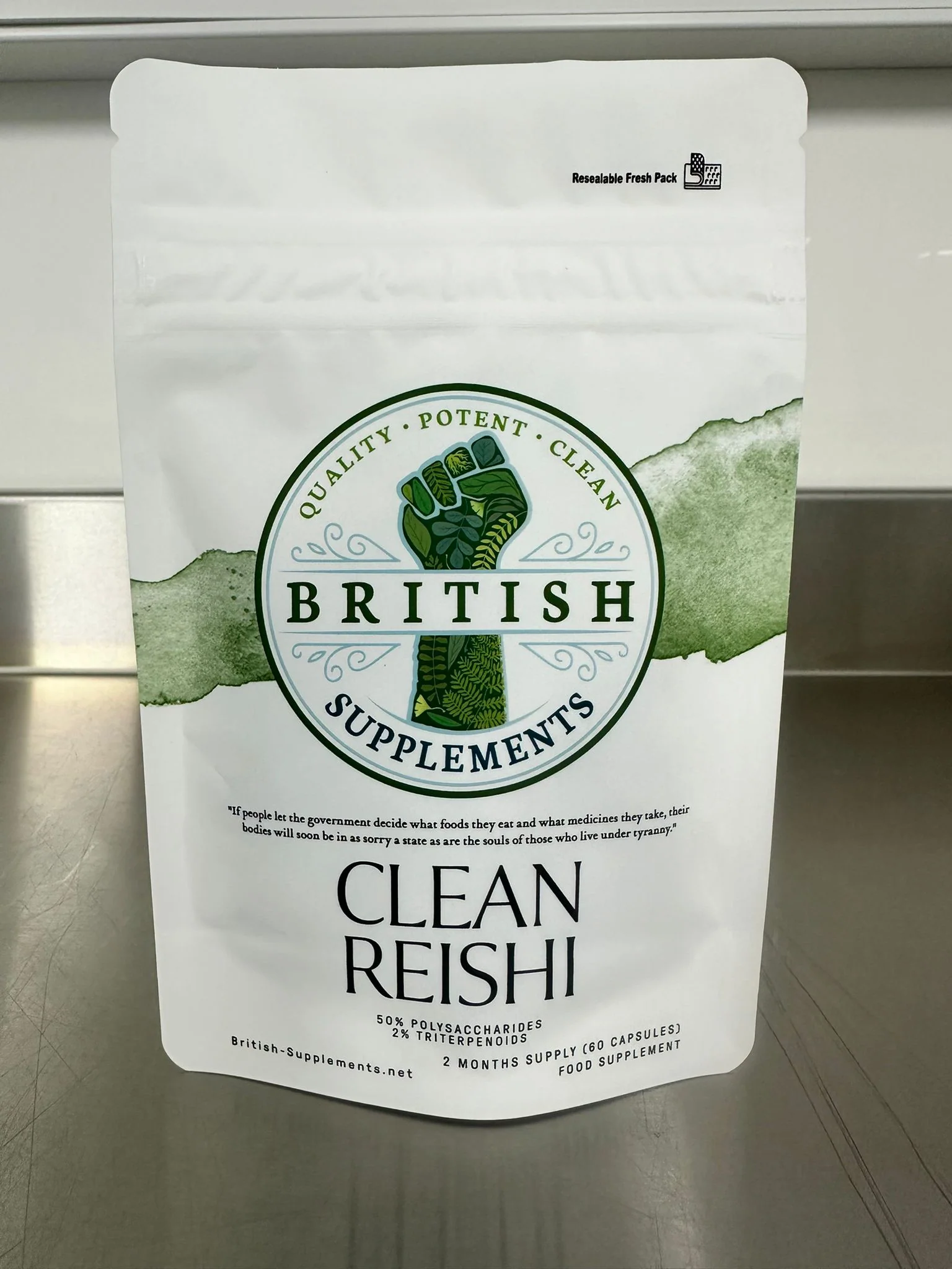 Reishi Extract Polysaccharides 50%, Triterpenoids 2% Clean Genuine Potent - Image 3