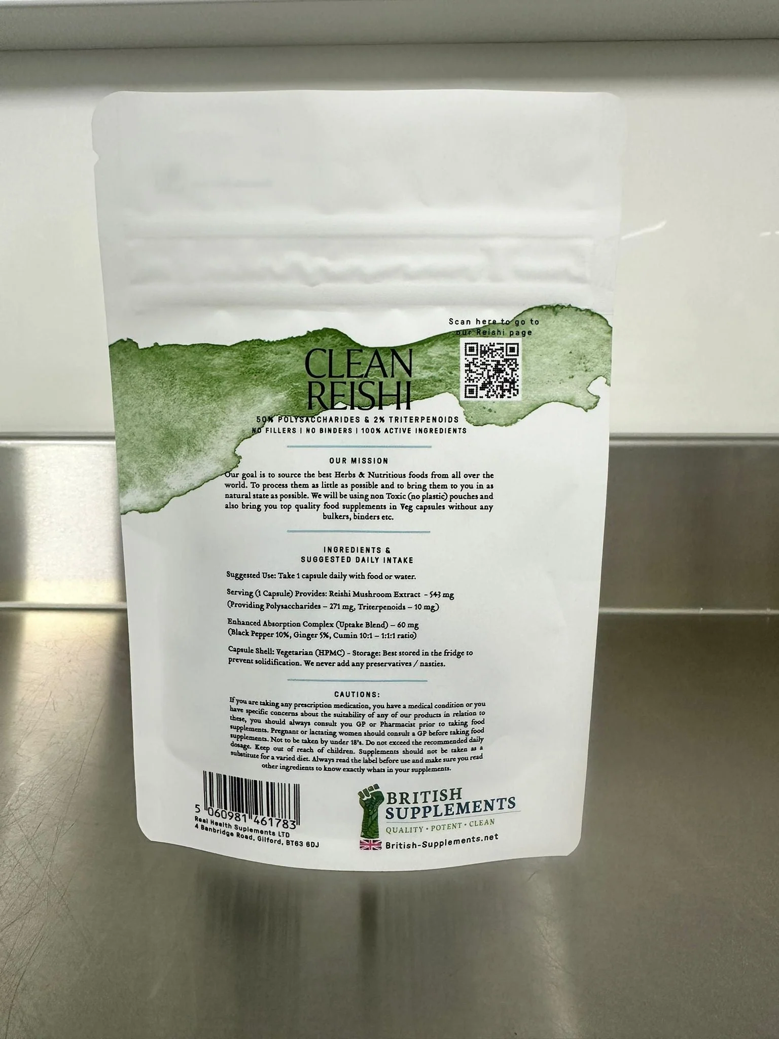 Reishi Extract Polysaccharides 50%, Triterpenoids 2% Clean Genuine Potent - Image 4