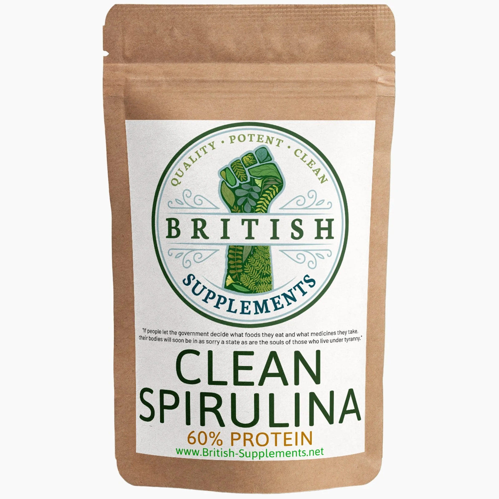 Clean Spirulina 671.4mg (60% Protein) + Uptake Blend - Image 10